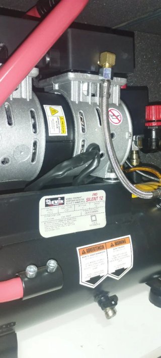 Compresor Aire Silencioso 12L CEVIK PRO