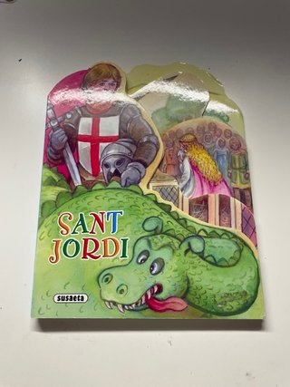 Libro infantil Sant Jordi