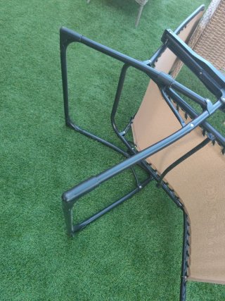 Tumbona Plegable Playa/Jardín Beige
