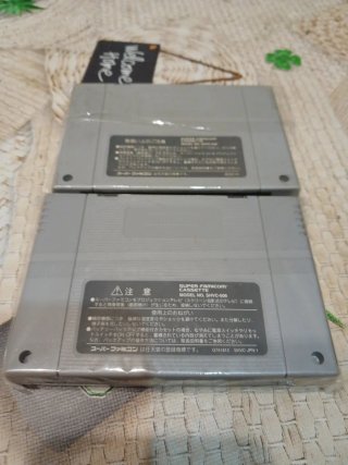 Lote 2 juegos Super Famicom Konami