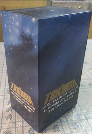 Trilogía original Star Wars en VHS