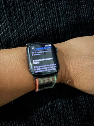 Apple Watch Serie 8 41mm Negro/Azul Marino