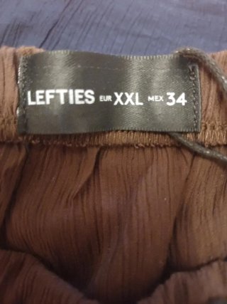 Lote 2 Pantalones Jogger Lefties XXL mujer nuevos