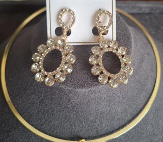 Set Bijoux Elegante Oro e Argento