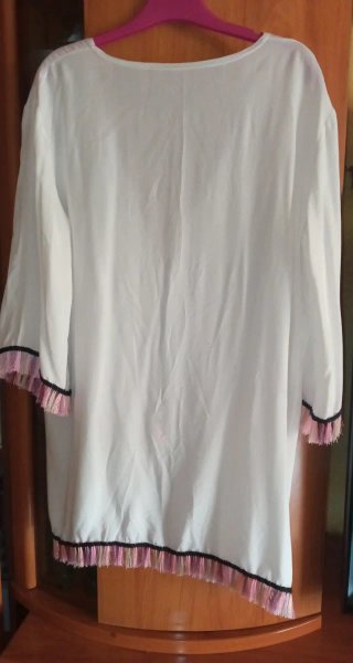 Kimono con flecos talla L