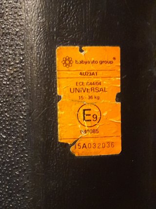 Asiento elevador coche niño