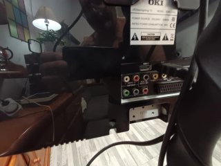 TV OKI 24 + Decodificador Movistar + Mandos