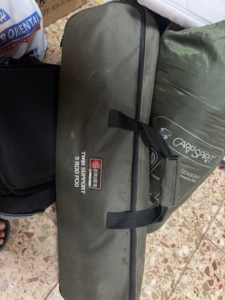 Kit pesca completo: barco, silla, cama