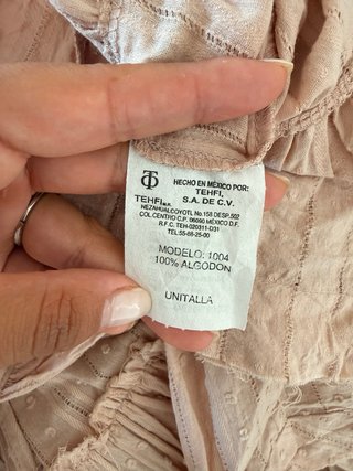 Dos Vestidos Beige/Marrón Cuello Halter