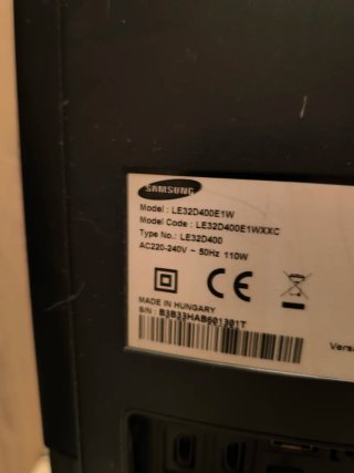 Samsung TV 32 Negra