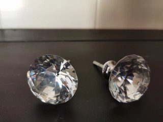 Pomos Zara Cristal Diamante