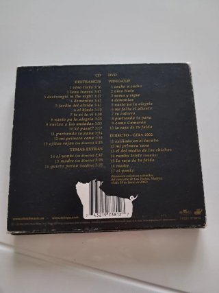 CD + DVD Estopa Más Destrangis