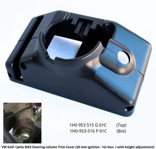 Carcasa Encendido VW Golf 3 / Jetta 20mm