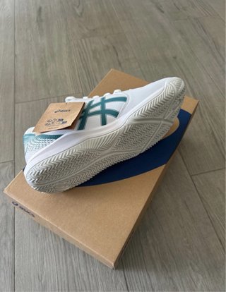 Zapatillas Padel Asics Blancas y Verdes