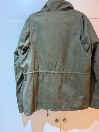 Chaqueta de caza verde para hombre