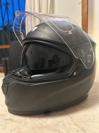 Casco Stone GT900 Talla M Negro