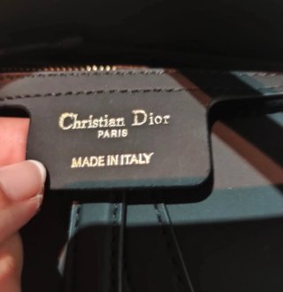 Christian Dior Saddle Bag – Negro