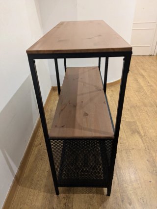 Estantería FJALLBO IKEA 100x95 cm Negra
