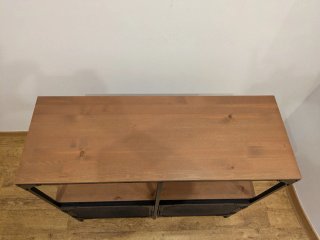 Estantería FJALLBO IKEA 100x95 cm Negra