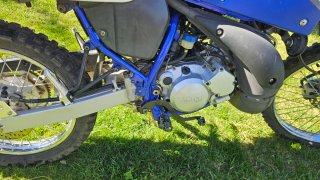 Yamaha DT 125 Enduro Azul y Blanca