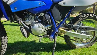 Yamaha DT 125 Enduro Azul y Blanca