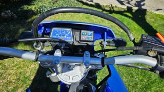 Yamaha DT 125 Enduro Azul y Blanca