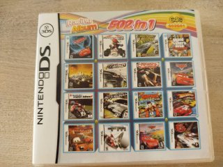 Juego Nintendo DS 502 en 1 Racing Album