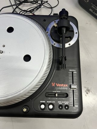 Tocadiscos Vestax PDX-2000 Negro/Plata