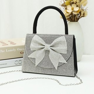 Bolso de Pedrería con Lazo