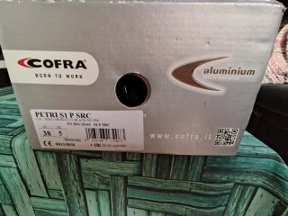 Zapatos de seguridad Cofra negros