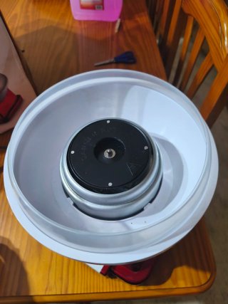 Máquina de Algodón de Azúcar Roja