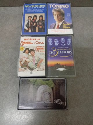 Lote Cintas Casete Variadas