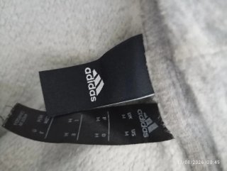 Sudadera Adidas Gris y Negra