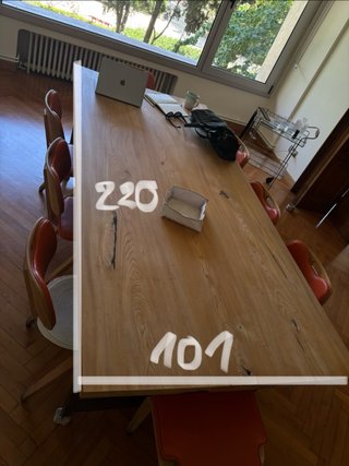 Mesa de comedor grande a medida