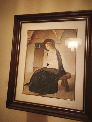 Cuadro La Anunciación (Fra Angelico)
