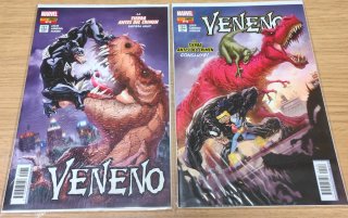 Marvel Comics Veneno (10 grapas - etapa de Costa)