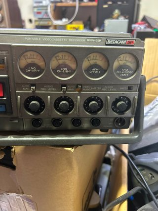 Sony Betacam SP BVW-35P Grabadora Portátil