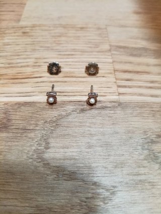 Pendientes Tous Perla Plata