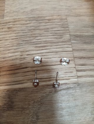 Pendientes Tous Perla Plata
