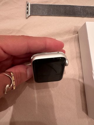 Apple Watch S3 38mm Plata con Correas
