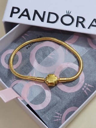Pulsera Pandora Cierre Rosa Encantada Disney 16cm
