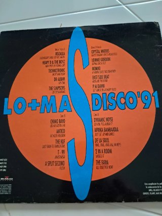 Vinilo Lo Mas Disco '91