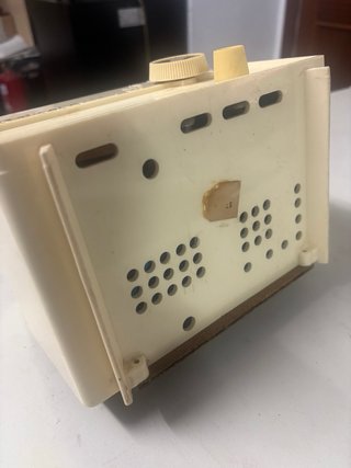 Radio Antigua Westinghouse Beige Válvulas