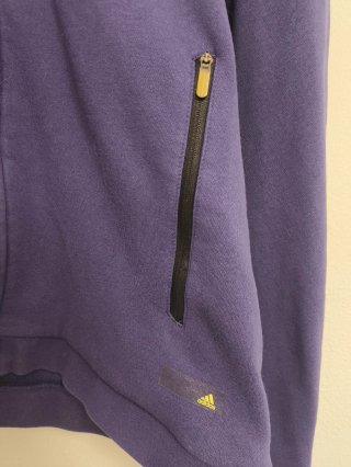 Sudadera Adidas con capucha morada Talla M