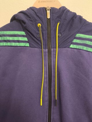 Sudadera Adidas con capucha morada Talla M