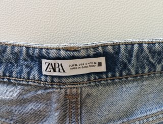 Shorts vaqueros Zara desgastados