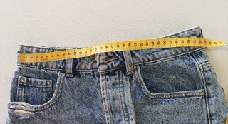 Shorts vaqueros Zara desgastados