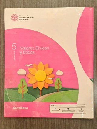 Valores cívicos y éticos, 5 primaria,.
