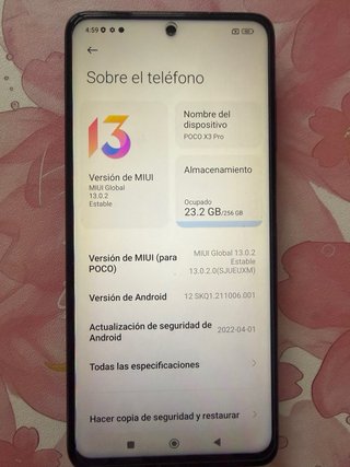 POCO X3 Pro Negro