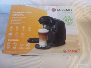 Cafetera Tassimo Bosch sin estrenar, nuevo, negro